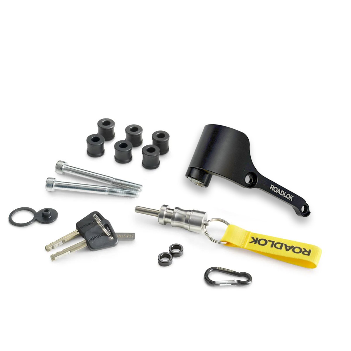 RoadLok XRA 80 mm, rechts — schwarz