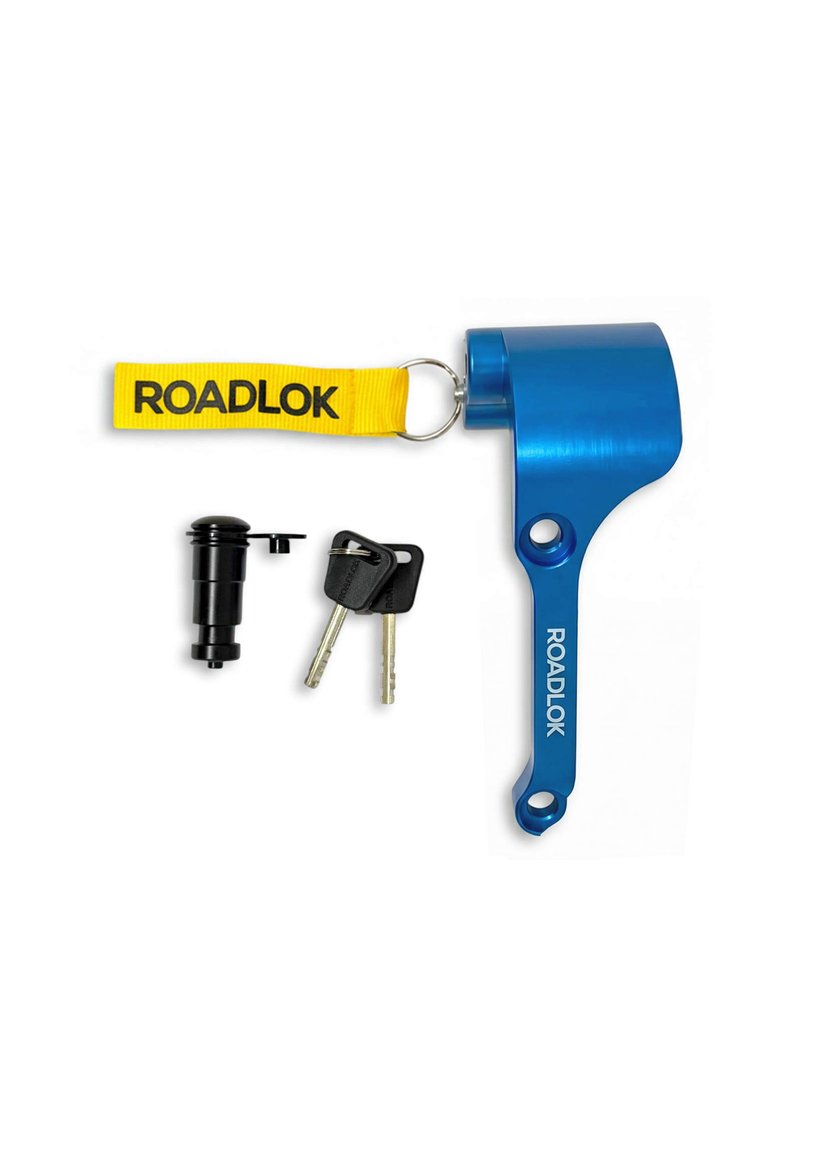 RoadLok XRA Eurosport 100 mm BMW/HD, rechts — M-Blau